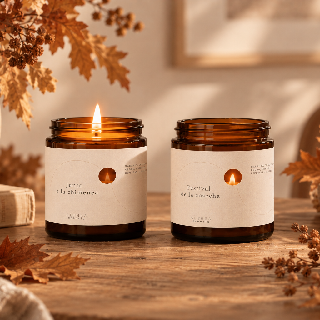 Dúo Otoño: Chimenea + Cosecha