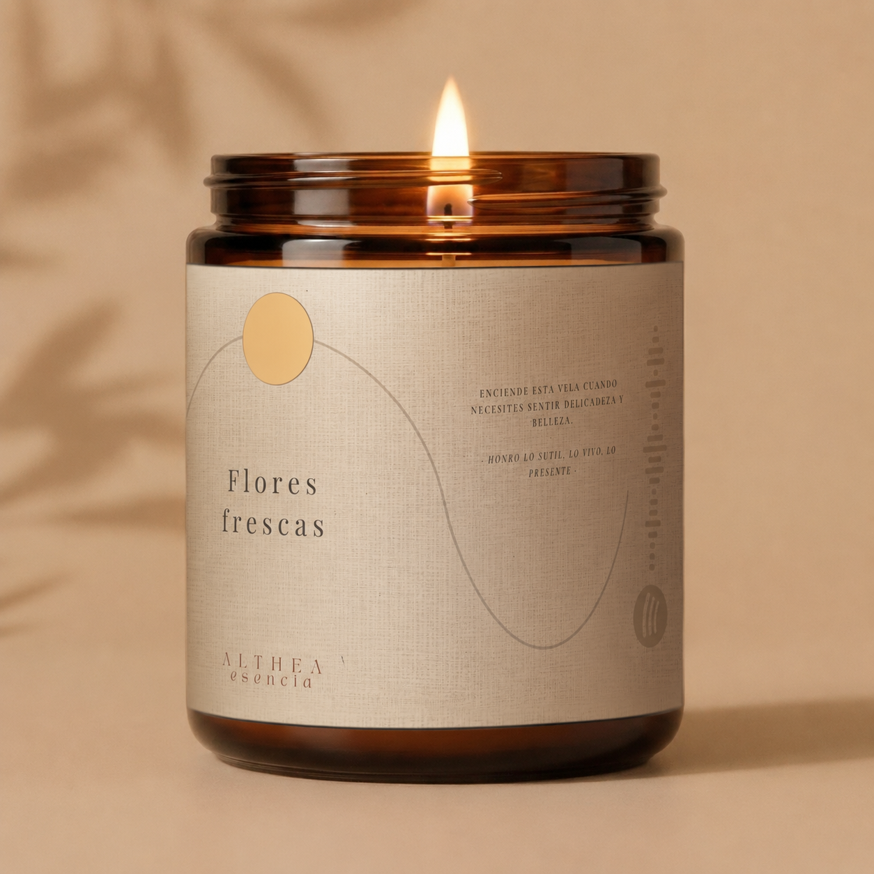 Vela Instante 04 · Flores frescas