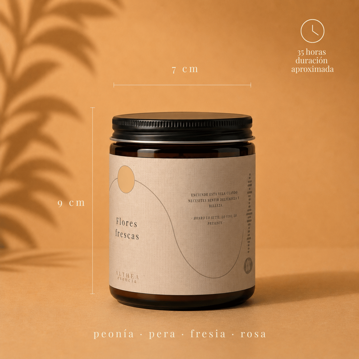 Vela Instante 04 · Flores frescas